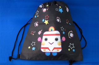 Shomotan print Knapsack