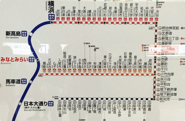 路線図で「時空がゆがむ」ってどういうこと？