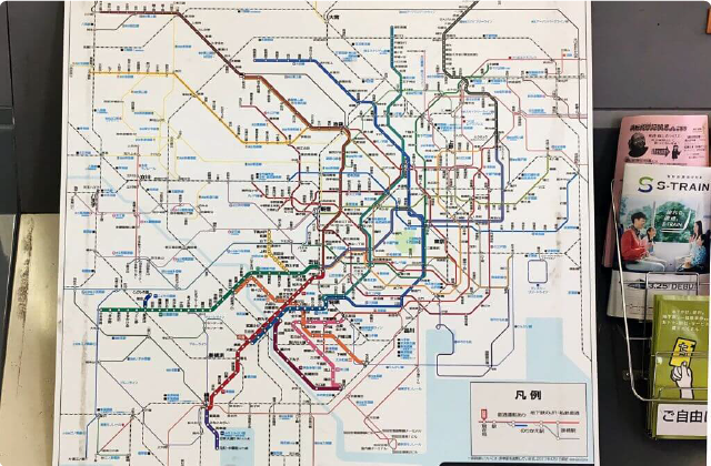 路線は一本でも、路線図はひとつじゃない