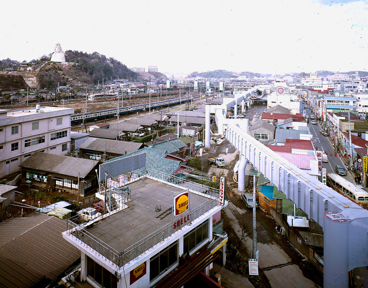 33 大船 西鎌倉間 部分開業当時の大船駅周辺の様子 森川天喜 ソラdeブラーン 湘南モノレール株式会社